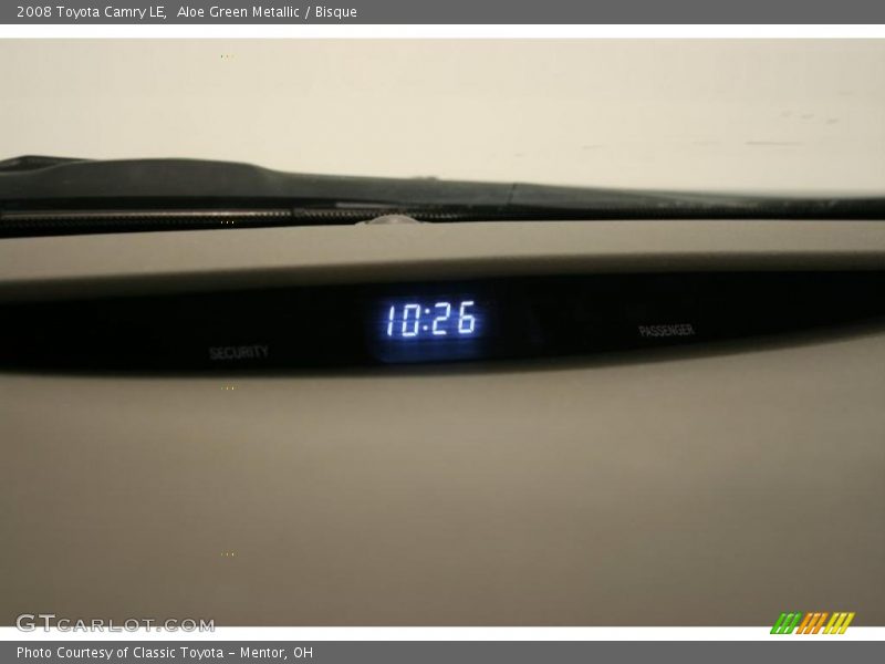 Aloe Green Metallic / Bisque 2008 Toyota Camry LE