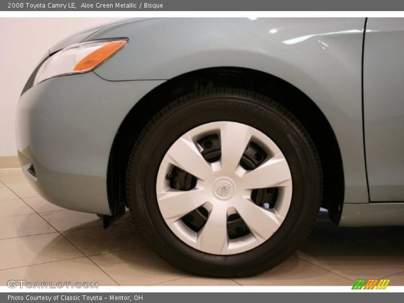 Aloe Green Metallic / Bisque 2008 Toyota Camry LE