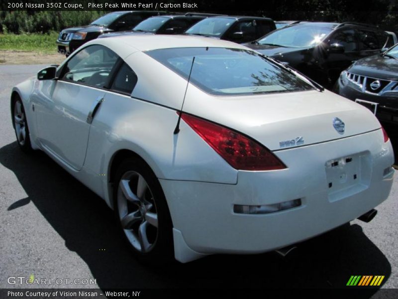 Pikes Peak White Pearl / Carbon Black 2006 Nissan 350Z Coupe