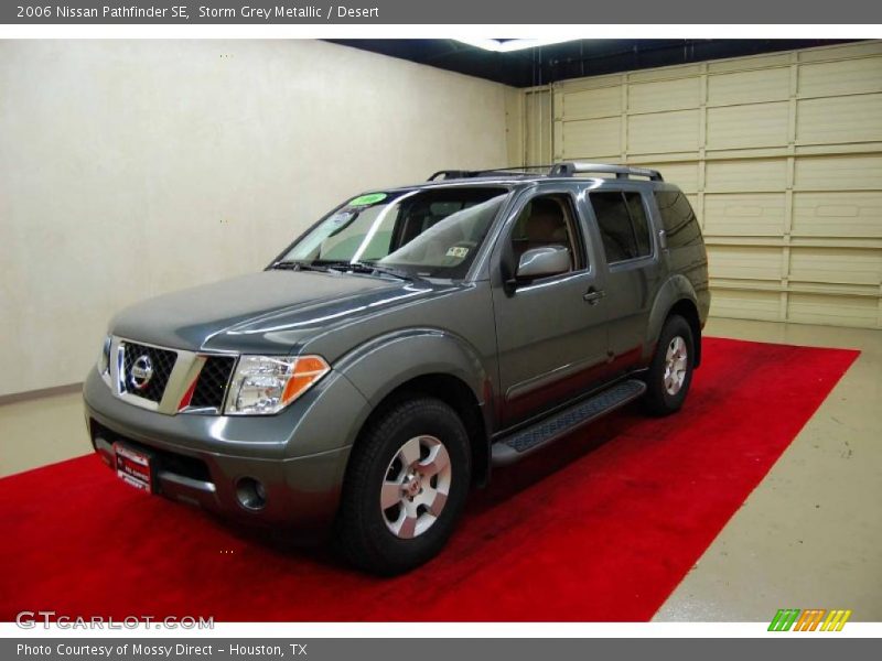 Storm Grey Metallic / Desert 2006 Nissan Pathfinder SE