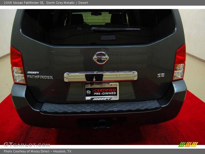 Storm Grey Metallic / Desert 2006 Nissan Pathfinder SE