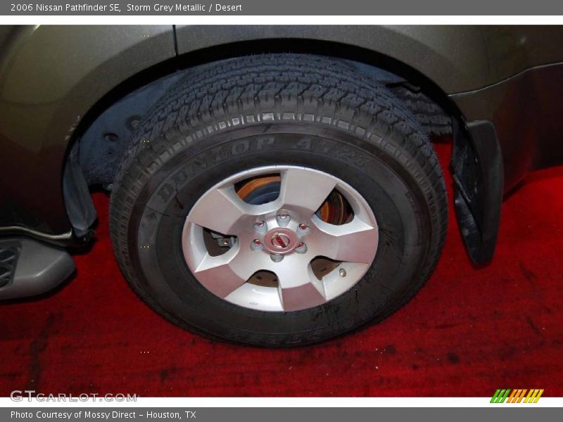 Storm Grey Metallic / Desert 2006 Nissan Pathfinder SE
