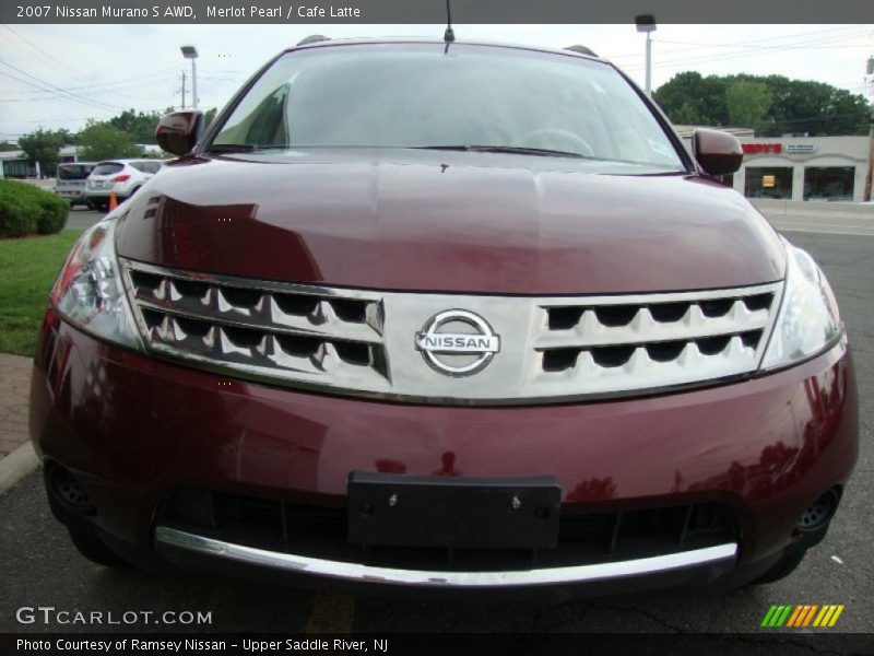 Merlot Pearl / Cafe Latte 2007 Nissan Murano S AWD