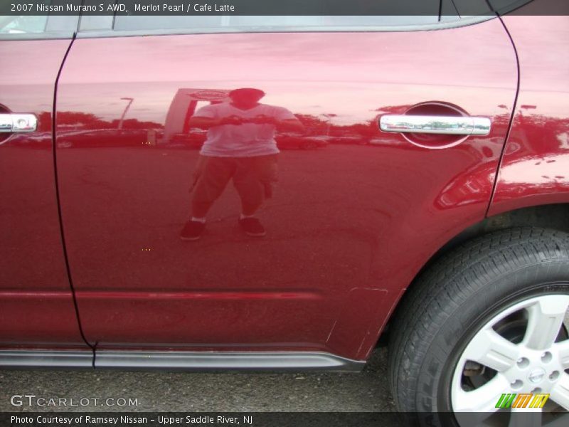 Merlot Pearl / Cafe Latte 2007 Nissan Murano S AWD