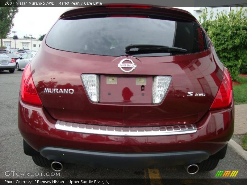 Merlot Pearl / Cafe Latte 2007 Nissan Murano S AWD