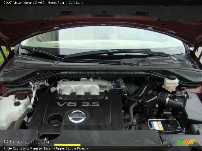 Merlot Pearl / Cafe Latte 2007 Nissan Murano S AWD