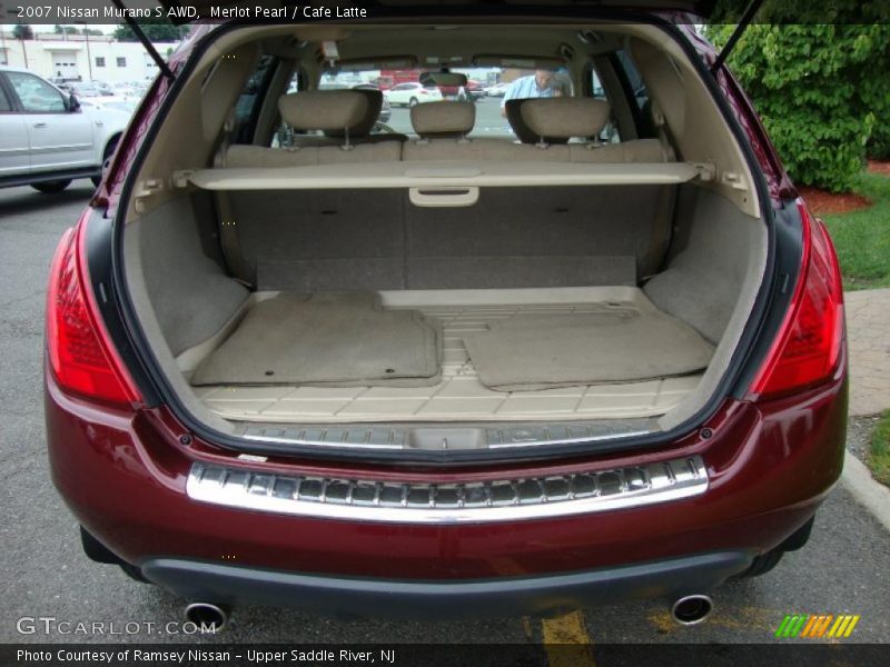 Merlot Pearl / Cafe Latte 2007 Nissan Murano S AWD