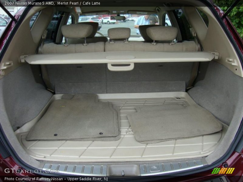 Merlot Pearl / Cafe Latte 2007 Nissan Murano S AWD