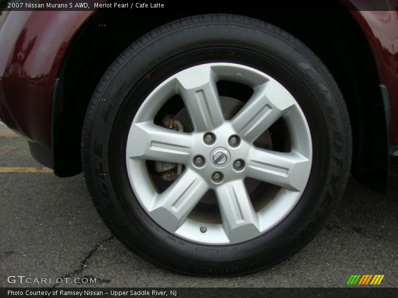 Merlot Pearl / Cafe Latte 2007 Nissan Murano S AWD
