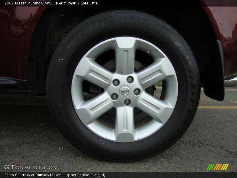 Merlot Pearl / Cafe Latte 2007 Nissan Murano S AWD