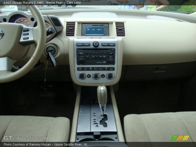 Merlot Pearl / Cafe Latte 2007 Nissan Murano S AWD