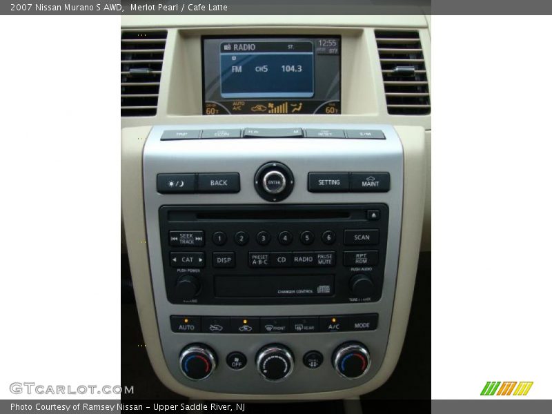 Merlot Pearl / Cafe Latte 2007 Nissan Murano S AWD