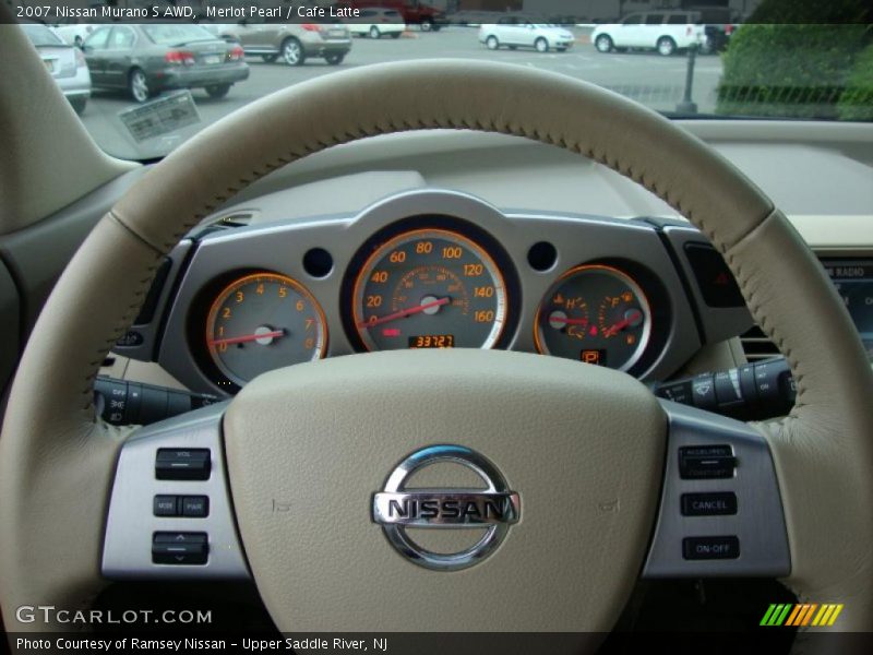 Merlot Pearl / Cafe Latte 2007 Nissan Murano S AWD
