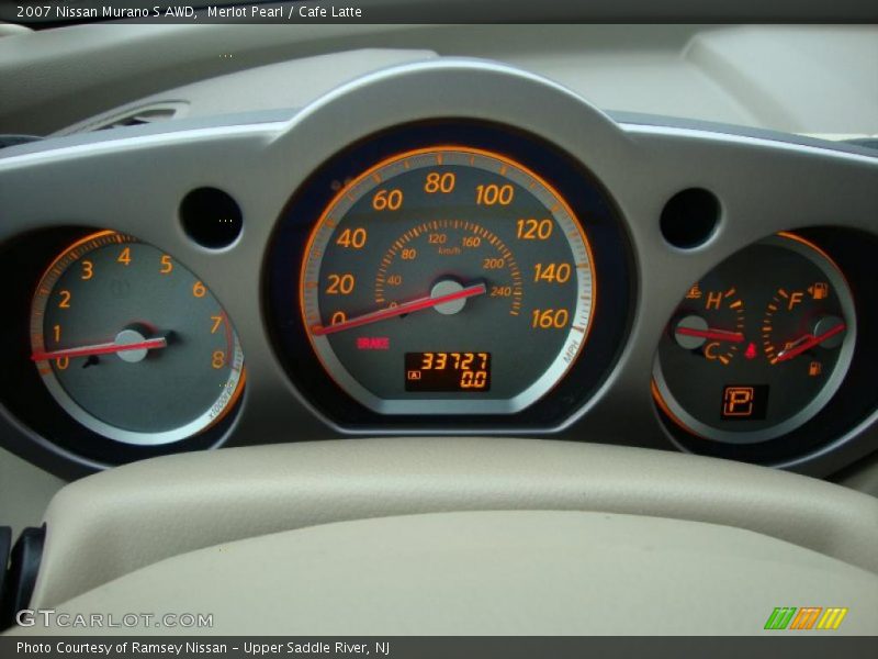 Merlot Pearl / Cafe Latte 2007 Nissan Murano S AWD