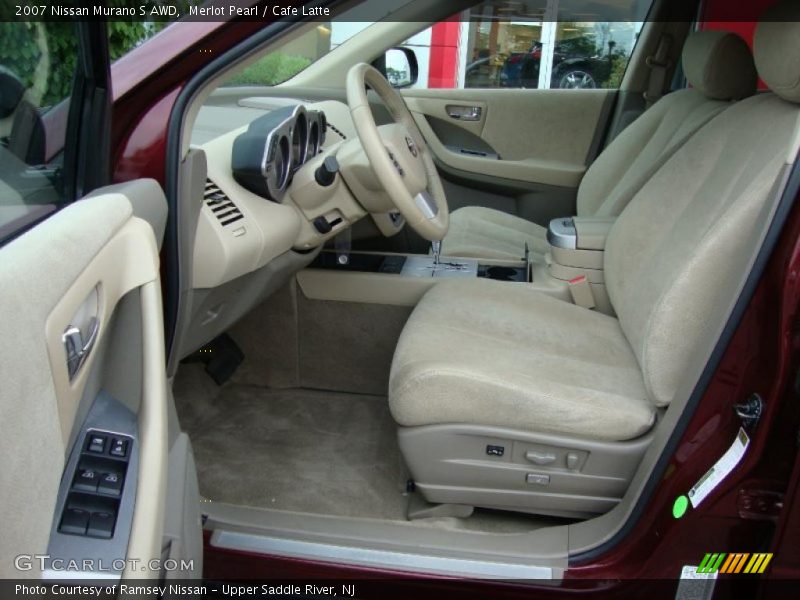 Merlot Pearl / Cafe Latte 2007 Nissan Murano S AWD