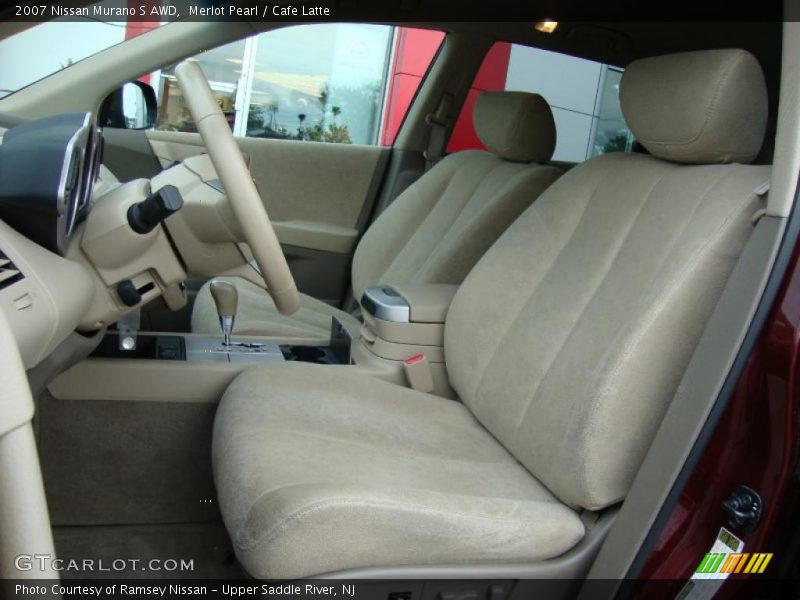 Merlot Pearl / Cafe Latte 2007 Nissan Murano S AWD