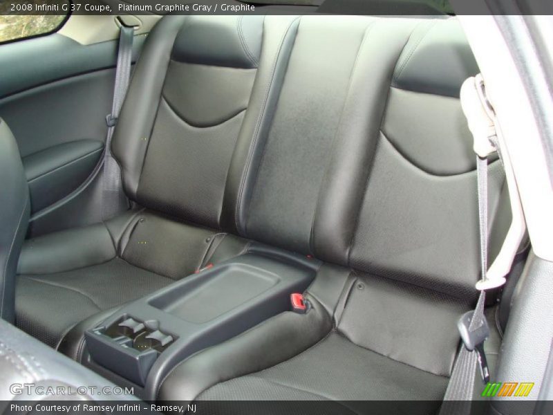 Platinum Graphite Gray / Graphite 2008 Infiniti G 37 Coupe
