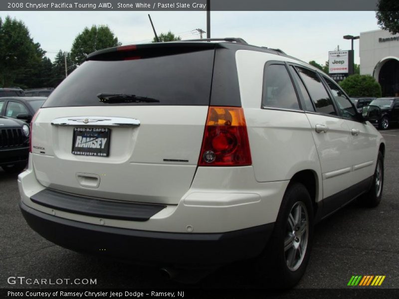 Stone White / Pastel Slate Gray 2008 Chrysler Pacifica Touring AWD