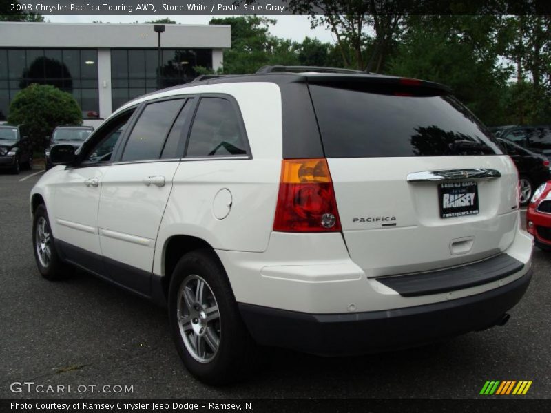 Stone White / Pastel Slate Gray 2008 Chrysler Pacifica Touring AWD