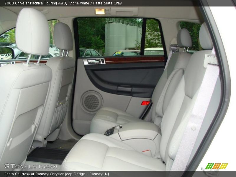 Stone White / Pastel Slate Gray 2008 Chrysler Pacifica Touring AWD