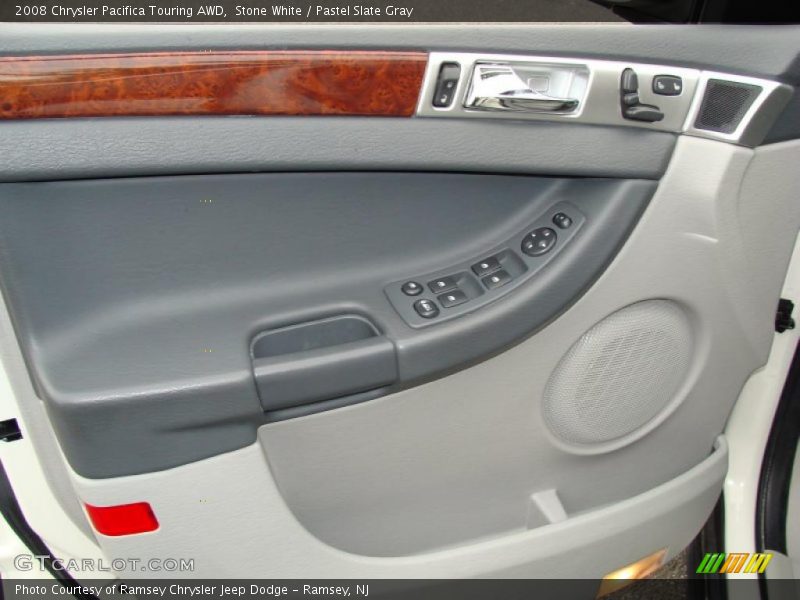 Stone White / Pastel Slate Gray 2008 Chrysler Pacifica Touring AWD
