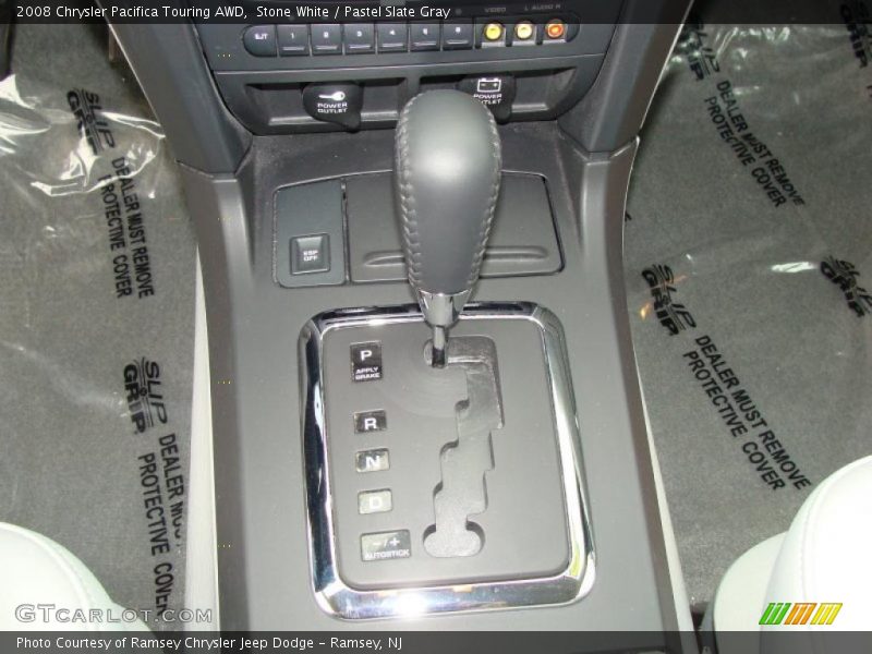 Stone White / Pastel Slate Gray 2008 Chrysler Pacifica Touring AWD