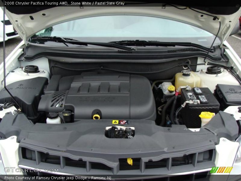 Stone White / Pastel Slate Gray 2008 Chrysler Pacifica Touring AWD