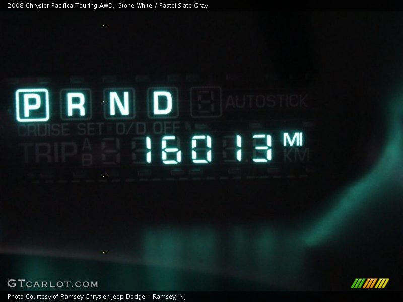 Stone White / Pastel Slate Gray 2008 Chrysler Pacifica Touring AWD