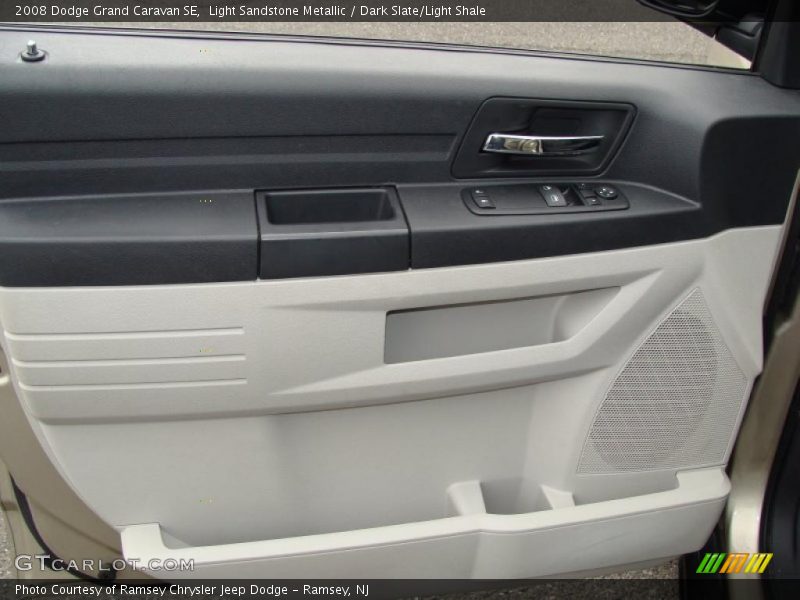Light Sandstone Metallic / Dark Slate/Light Shale 2008 Dodge Grand Caravan SE