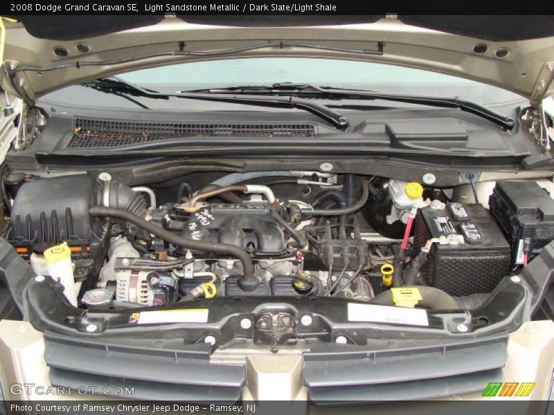 Light Sandstone Metallic / Dark Slate/Light Shale 2008 Dodge Grand Caravan SE