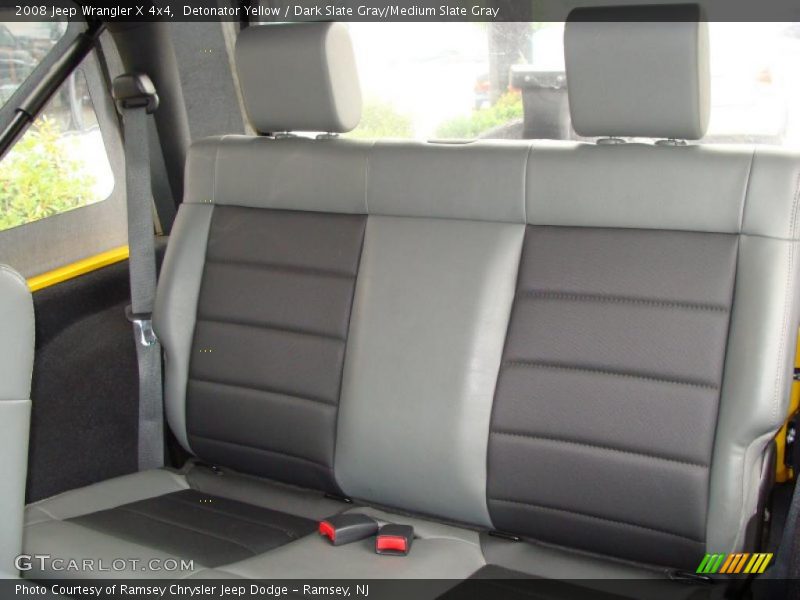 Detonator Yellow / Dark Slate Gray/Medium Slate Gray 2008 Jeep Wrangler X 4x4