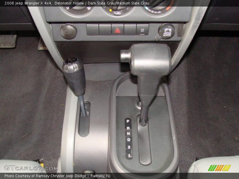 Detonator Yellow / Dark Slate Gray/Medium Slate Gray 2008 Jeep Wrangler X 4x4