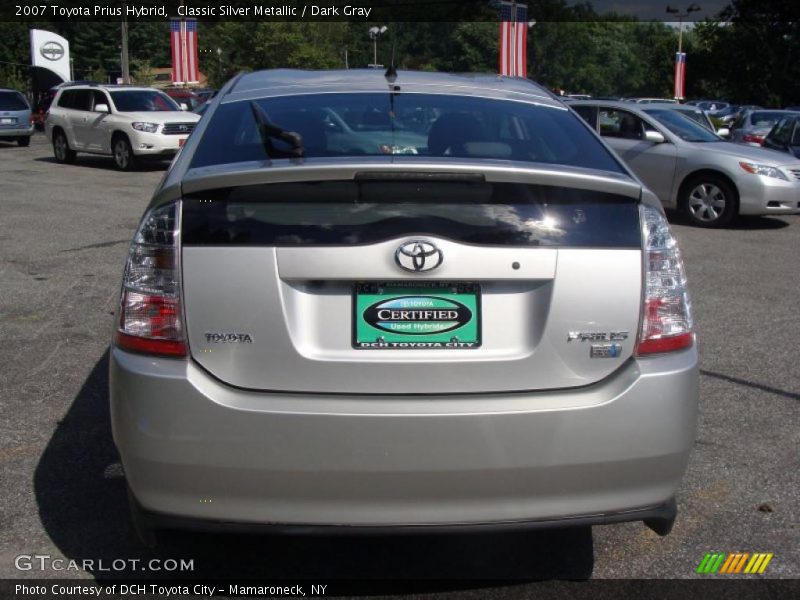 Classic Silver Metallic / Dark Gray 2007 Toyota Prius Hybrid