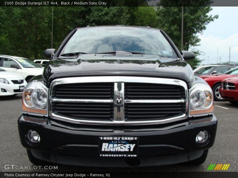 Black / Medium Slate Gray 2005 Dodge Durango SLT 4x4