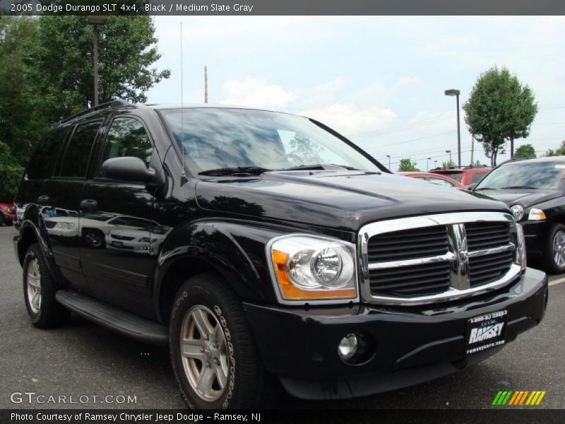 Black / Medium Slate Gray 2005 Dodge Durango SLT 4x4