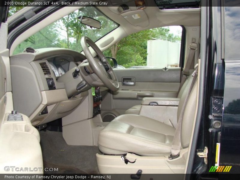 Black / Medium Slate Gray 2005 Dodge Durango SLT 4x4