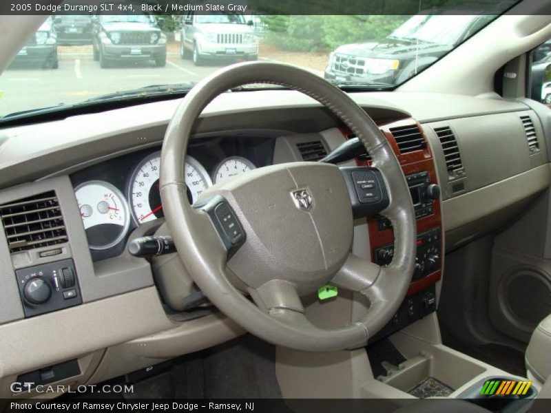 Black / Medium Slate Gray 2005 Dodge Durango SLT 4x4