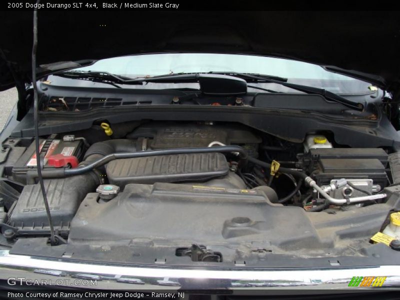 Black / Medium Slate Gray 2005 Dodge Durango SLT 4x4
