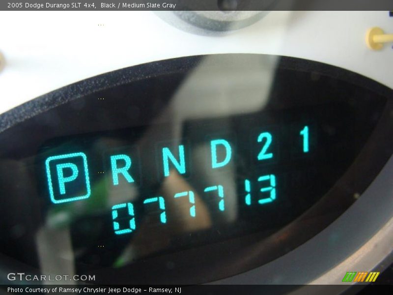 Black / Medium Slate Gray 2005 Dodge Durango SLT 4x4