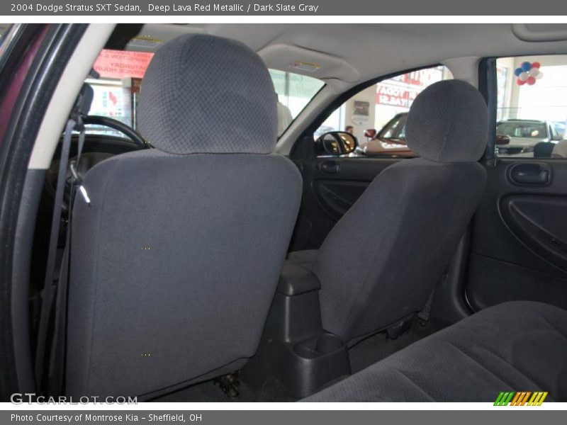 Deep Lava Red Metallic / Dark Slate Gray 2004 Dodge Stratus SXT Sedan