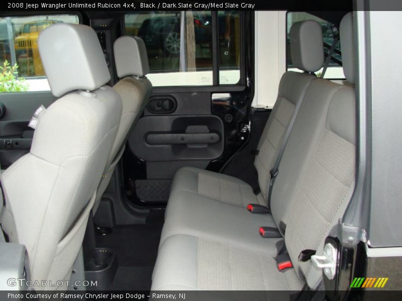 Black / Dark Slate Gray/Med Slate Gray 2008 Jeep Wrangler Unlimited Rubicon 4x4