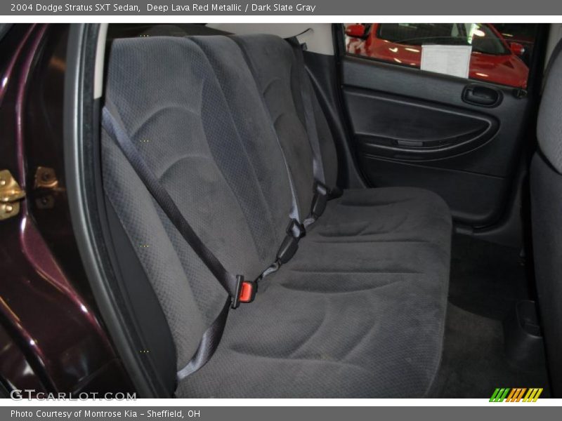 Deep Lava Red Metallic / Dark Slate Gray 2004 Dodge Stratus SXT Sedan