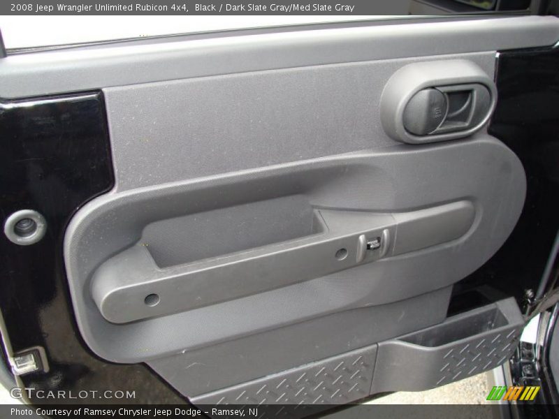 Black / Dark Slate Gray/Med Slate Gray 2008 Jeep Wrangler Unlimited Rubicon 4x4