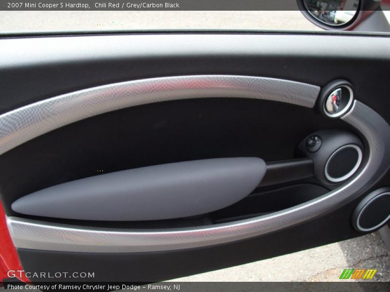 Chili Red / Grey/Carbon Black 2007 Mini Cooper S Hardtop