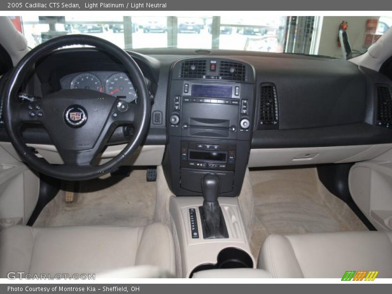 Light Platinum / Light Neutral 2005 Cadillac CTS Sedan
