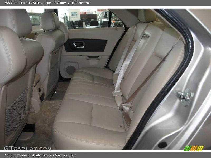Light Platinum / Light Neutral 2005 Cadillac CTS Sedan
