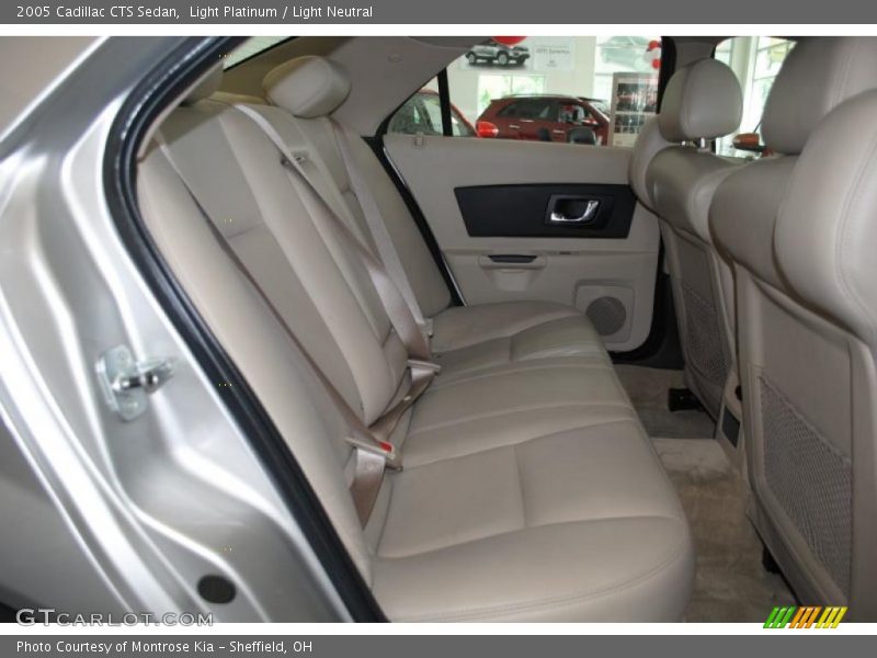 Light Platinum / Light Neutral 2005 Cadillac CTS Sedan