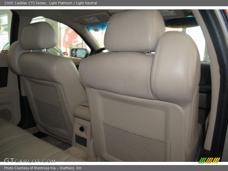 Light Platinum / Light Neutral 2005 Cadillac CTS Sedan