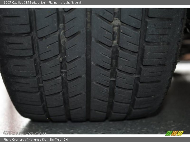 Light Platinum / Light Neutral 2005 Cadillac CTS Sedan