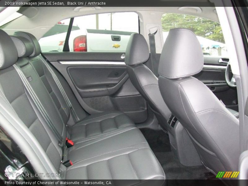 Black Uni / Anthracite 2009 Volkswagen Jetta SE Sedan